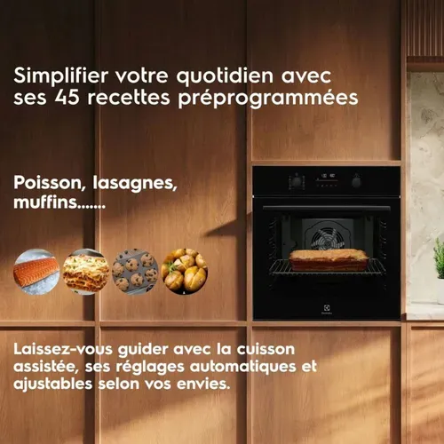 Four encastrable ELECTROLUX EOF6P56Z 72L vue de profil