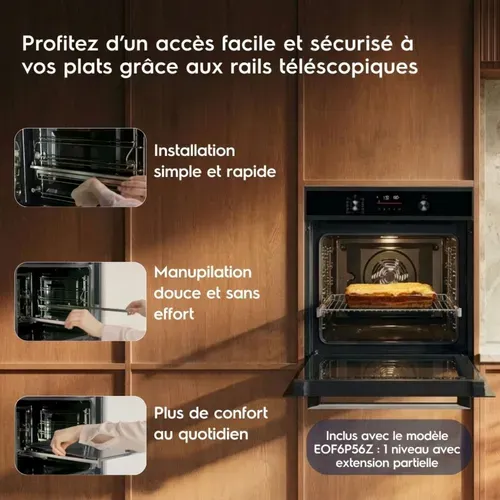 Four encastrable ELECTROLUX EOF6P56Z 72L vue de derrière