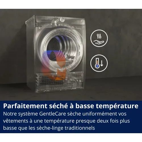 Sèche linge hublot ELECTROLUX EW6HI182PPE 8kg
