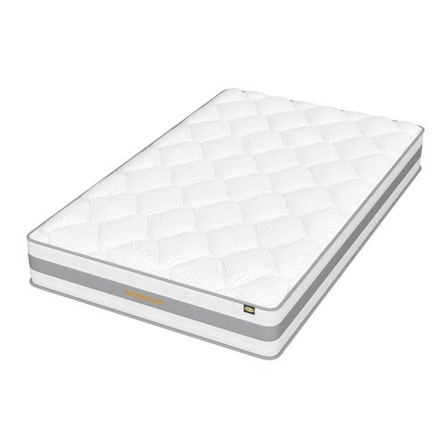 Matelas à Ressorts 160x200cm, 25cm Épaisseur, Matelas 7 Zones