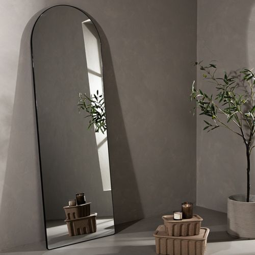 Miroir Mural Déco "sarasota" 193cm Noir