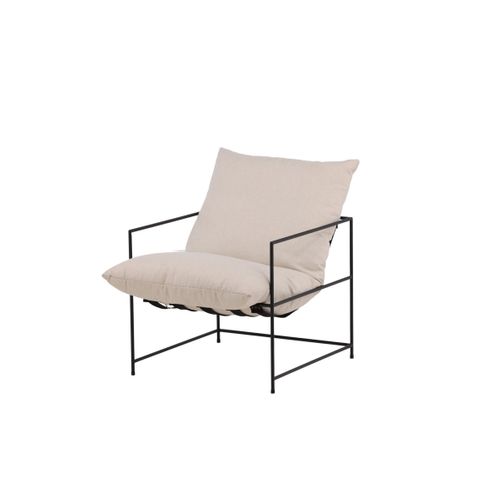 Fauteuil Design "sedalia" 86cm Blanc