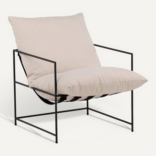 Fauteuil Design "sedalia" 86cm Blanc