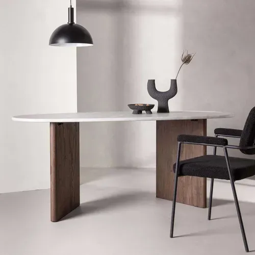 Table De Repas Ovale 180 X 90 Cm Grönvik