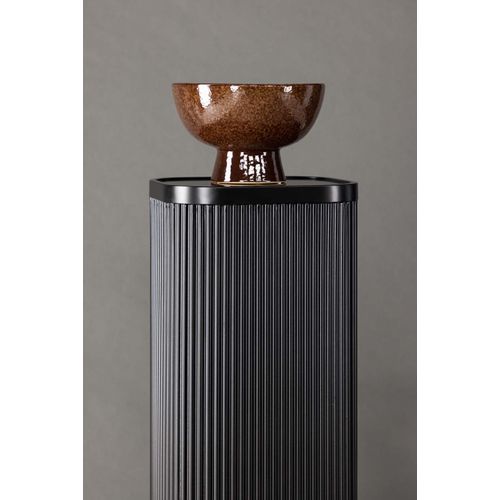 Bout De Canapé En Mdf Noir Lenox