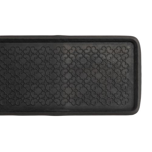 Paillasson En Caoutchouc "gunnar" 45x75cm Noir