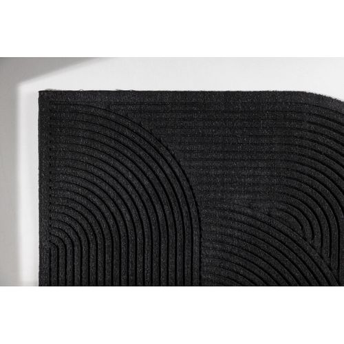 Paillasson Design "valentino" 60x90cm Noir