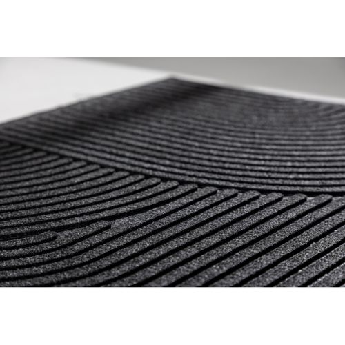 Paillasson Design "valentino" 60x90cm Noir
