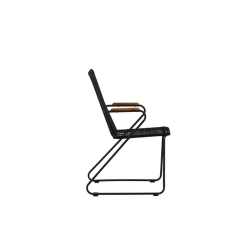 Chaise De Jardin "barton" 82cm Noir