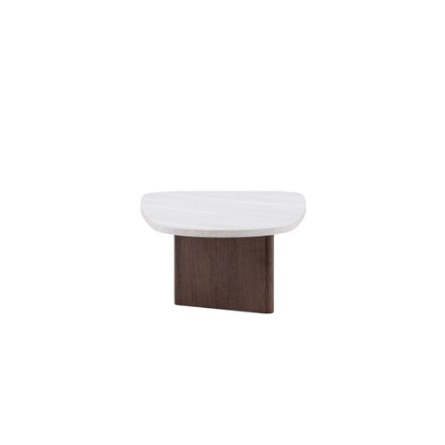 Table Basse 65 X 130 Cm Grönvik Gris, Marron