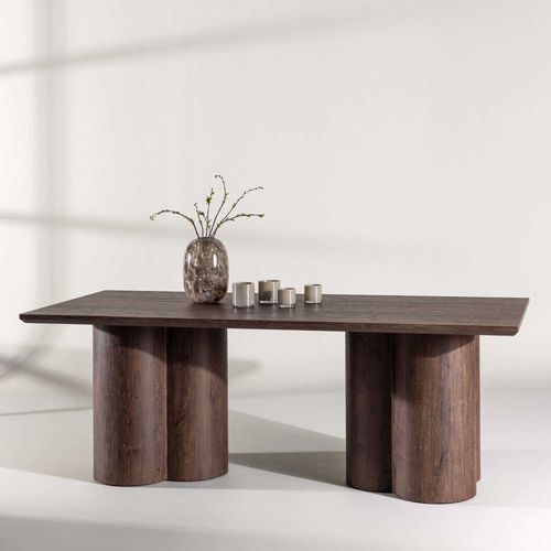 Table De Repas 100 X 210 Cm Olivia Mocca