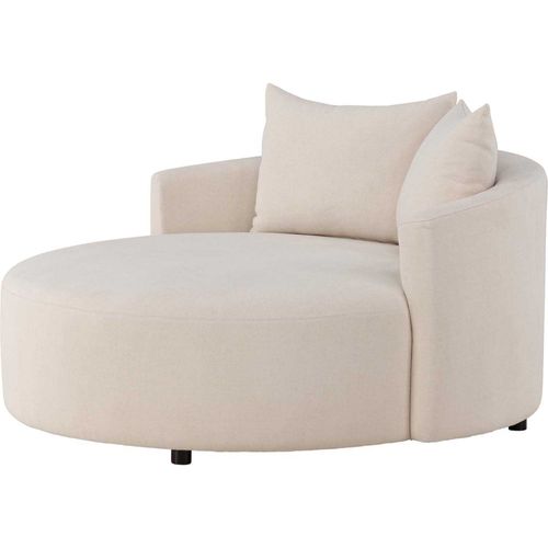 Canapé Rond ?150 Cm En Polyester Kelso