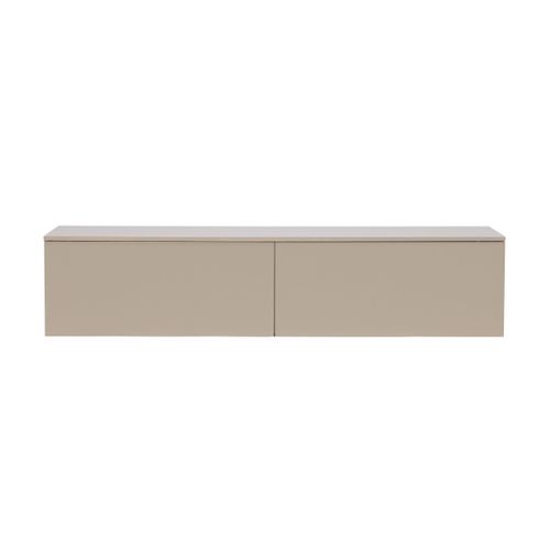Meuble TV Design "frihamn" 160cm Beige