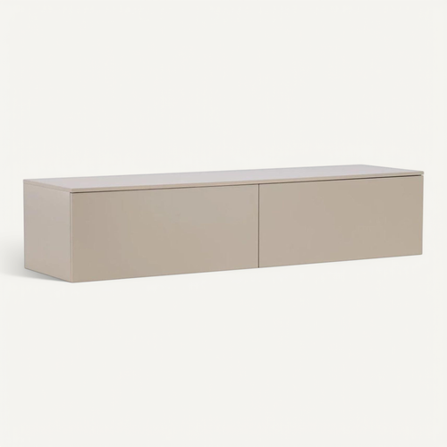 Meuble TV Design "frihamn" 160cm Beige