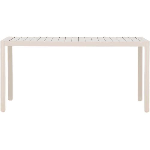 Table Extérieure En Aluminium 150 X 85 X 72 Cm Giardini Beige
