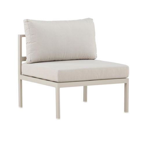 Module Canapé De Jardin "copacabana" 74cm Beige Clair