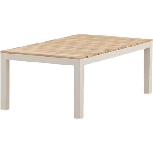 Table Basse De Jardin En Alu Et Teck Brasilia