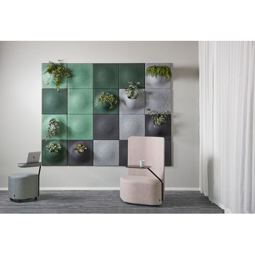 Dalle acoustique PLANT PANEL BUT PRO à l'unité  L.57 x l.57 mousse