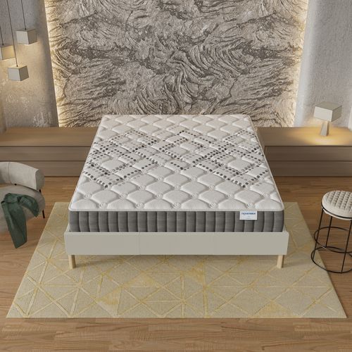 Matelas Ressorts Ensachés 140x200 cm ELIHA Epaisseur 20 cm
