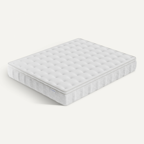 Matelas ressorts ensachés 180x200 cm accueil mousse charbon Ép.30 cm