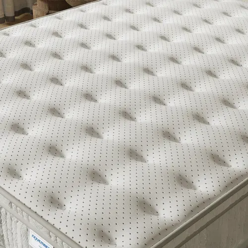 Matelas ressorts ensachés 180x200 cm accueil mousse charbon Ép.30 cm