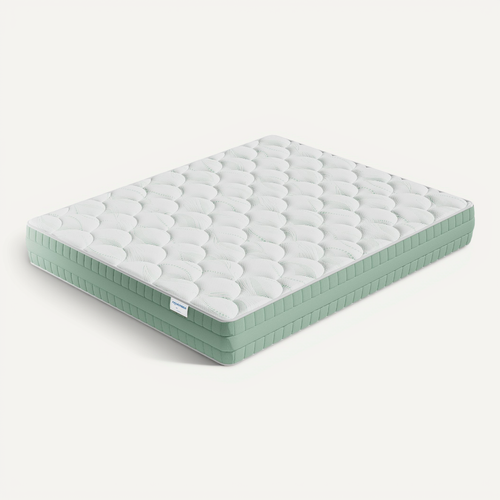 Matelas mousse végétale 90x190 cm accueil mémoire de forme Ép.22 cm