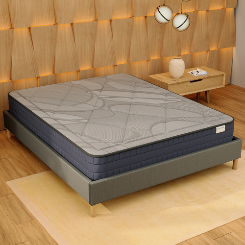 Matelas mousse charbon 90x200 cm accueil mémoire de forme Ép.22 cm