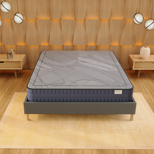 Matelas mousse charbon 90x200 cm accueil mémoire de forme Ép.22 cm