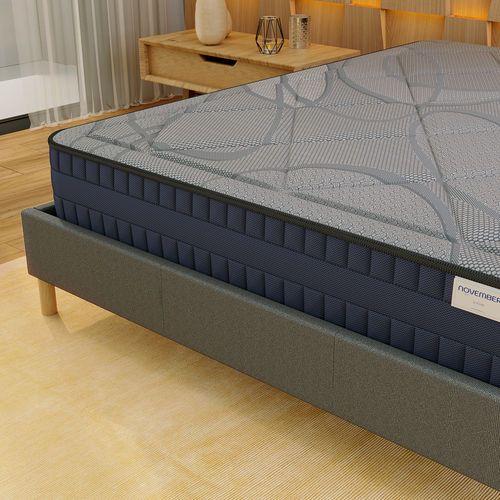 Matelas mousse charbon 90x200 cm accueil mémoire de forme Ép.22 cm
