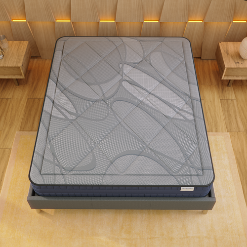 Matelas mousse charbon 90x200 cm accueil mémoire de forme Ép.22 cm