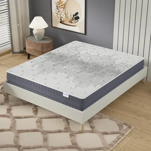 Matelas mousse 140x190 cm accueil mémoire de forme au graphène Ép.22 cm