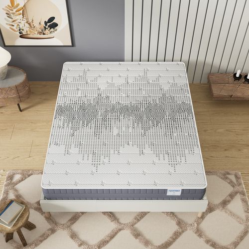 Matelas mousse 140x190 cm accueil mémoire de forme au graphène Ép.22 cm