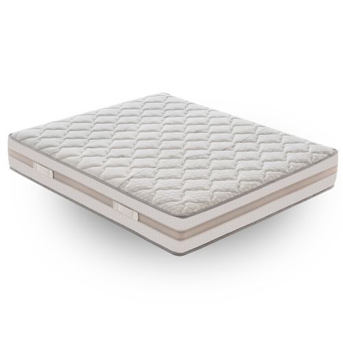Matelas Ressorts Ensachés 160x190 Cm - Accueil Mémoire De Forme - Epaisseur 25 Cm - Housse Amovible