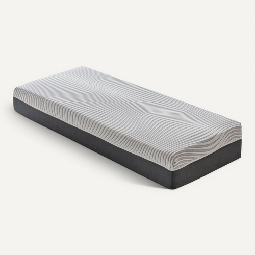Matelas Ressorts Ensachés 90x190 Accueil Mémoire De Forme - Hauteur 20 Cm - Housse Amovible