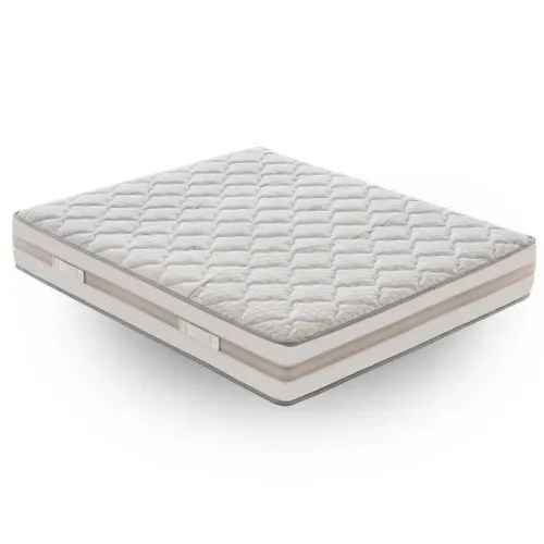 Matelas Ressorts Ensachés 120x190 Cm - Accueil Mémoire De Forme - Epaisseur 25 Cm - Housse Amovible