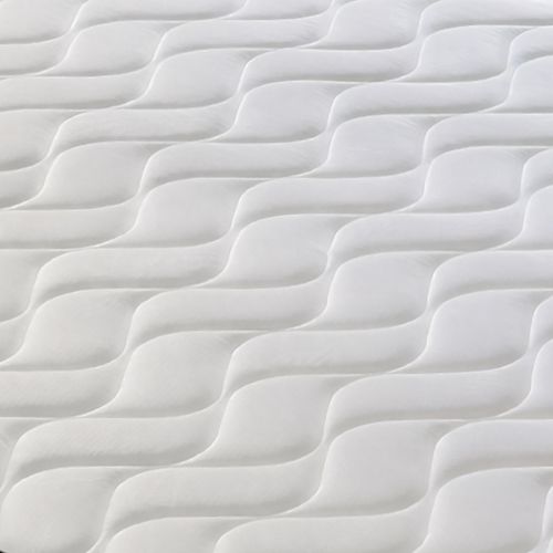 Matelas Mousse 200x200 FENIS - Epaisseur 20 Cm - Réversible - Côté Été/hiver