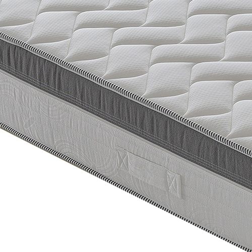 Matelas Mousse 120x190 - Accueil Mémoire De Forme - Hauteur 25 Cm - Housse Amovible - Modèle Plus