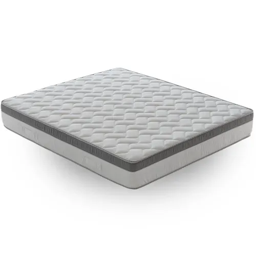 Matelas Mousse 120x190 - Accueil Mémoire De Forme - Hauteur 25 Cm - Housse Amovible - Modèle Plus