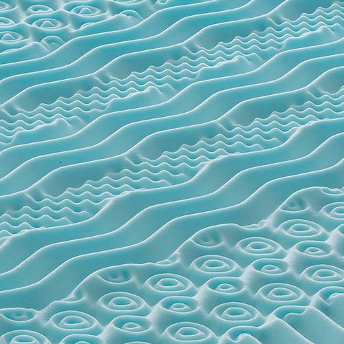 Surmatelas Mousse 160x190 - 5 Cm Mémoire De Forme 9 Zones De Confort