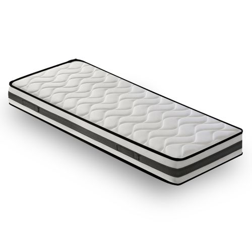 Matelas Mousse 80x200 Cm FENIS - Réversible - Côté Été/hiver - Epaisseur 20 Cm