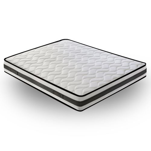 Matelas Mousse 160x190 - Epaisseur 20 Cm - Réversible - Côté Été/hiver