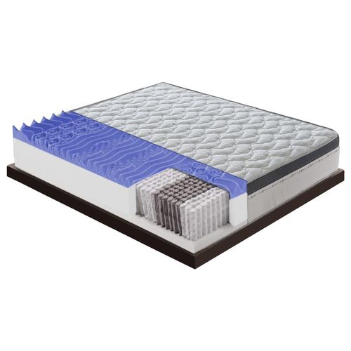 Matelas Ressorts Ensachés 80x200 Cm Accueil Mémoire De Forme Epaisseur 28 Cm