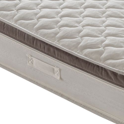 Matelas Ressorts Ensachés 120x200 Accueil Mémoire De Forme - Epaisseur 27 Cm - Housse Amovible