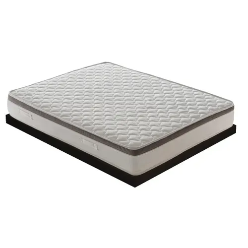 Matelas Ressorts Ensachés 120x200 Accueil Mémoire De Forme - Epaisseur 27 Cm - Housse Amovible