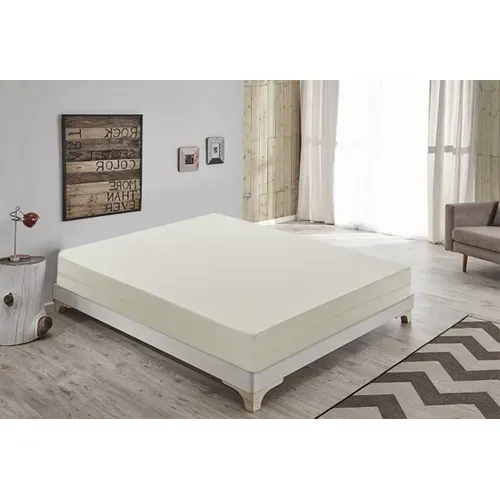 Matelas Mousse 120x190 - Hauteur 14 Cm - Housse Amovible - Modèle Fabry