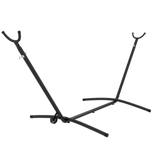 Support De Hamac En Acier, Stable, Avec Roulettes Et Crochets Réglables, Jusqu'à 220 Kg