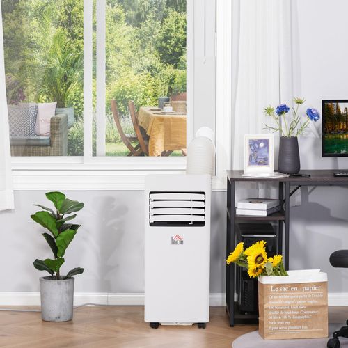 Climatiseur Mobile 3-en-1 21 Kw Avec Minuterie 24h Et 2 Vitesses, Refroidissement, Déshumidification