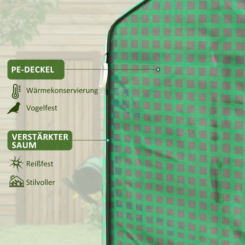 Film De Remplacement Pe Avec Protection Uv Pour Serre, Porte Roulante Et Fenêtres Latérales