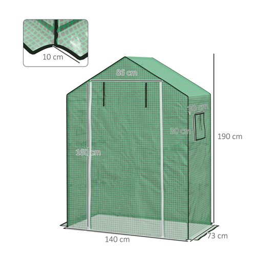 Film De Remplacement Pe Avec Protection Uv Pour Serre, Porte Roulante Et Fenêtres Latérales