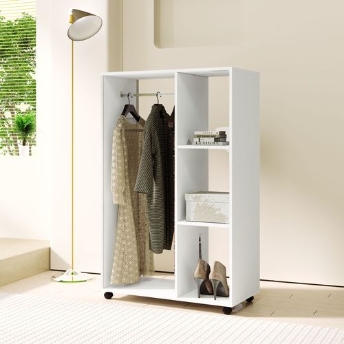 Armoire de poupée avec 2 miroirs et 6 cintres en bois pour poupées jusqu'à 50,8 cm Armoire de poupée avec 2 miroirs et 6 cintres en bois pour poupées jusqu'à 50,8 cm